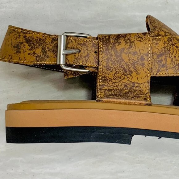 Premium Quality Men's Leather Sandals, Handcrafted Peshawari Chappal - Picture 3 of 12